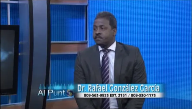 Dr. Rafael González García en el programa Al Punto